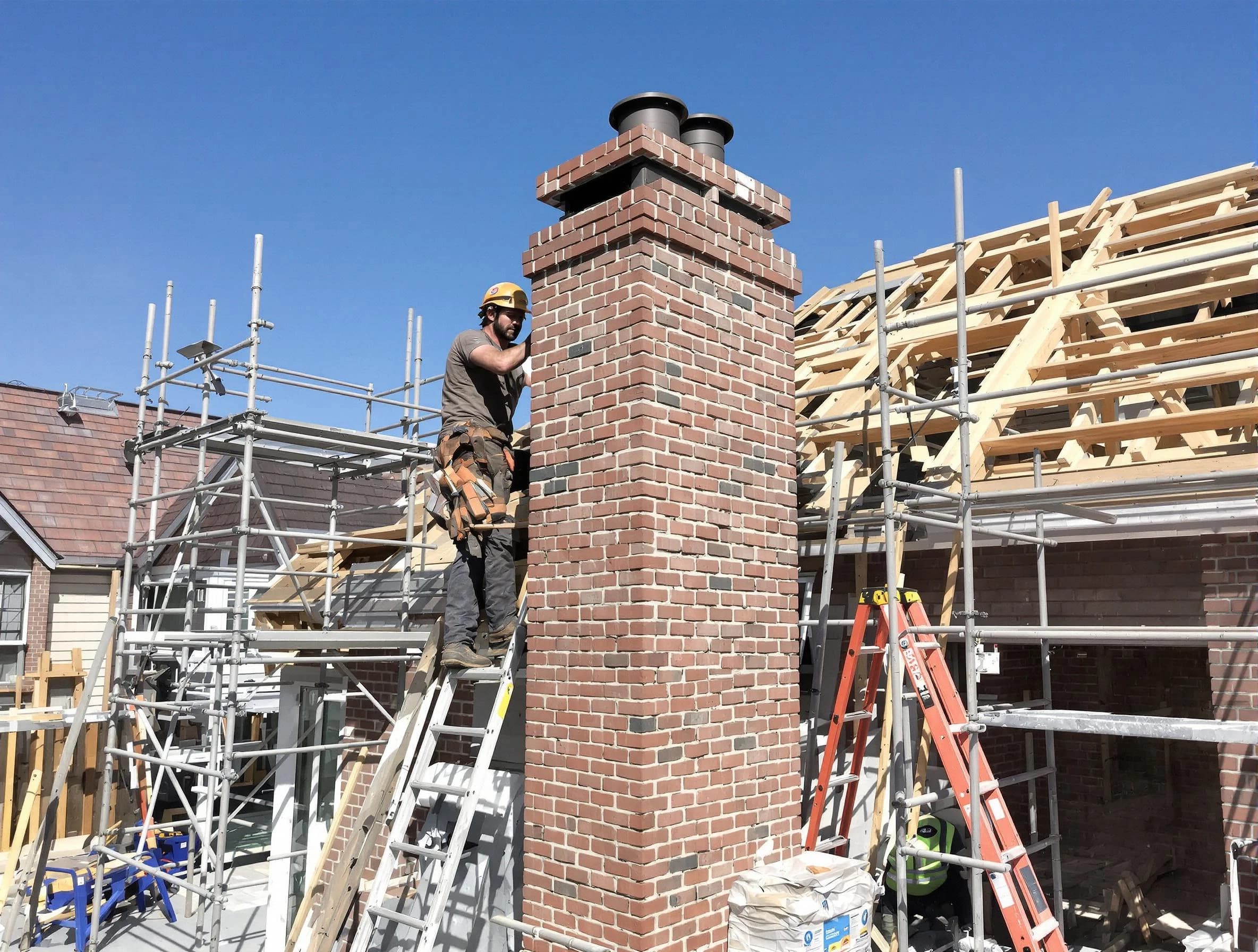 New chimney installation completed by Weymouth Chimney Sweep in Weymouth, MA