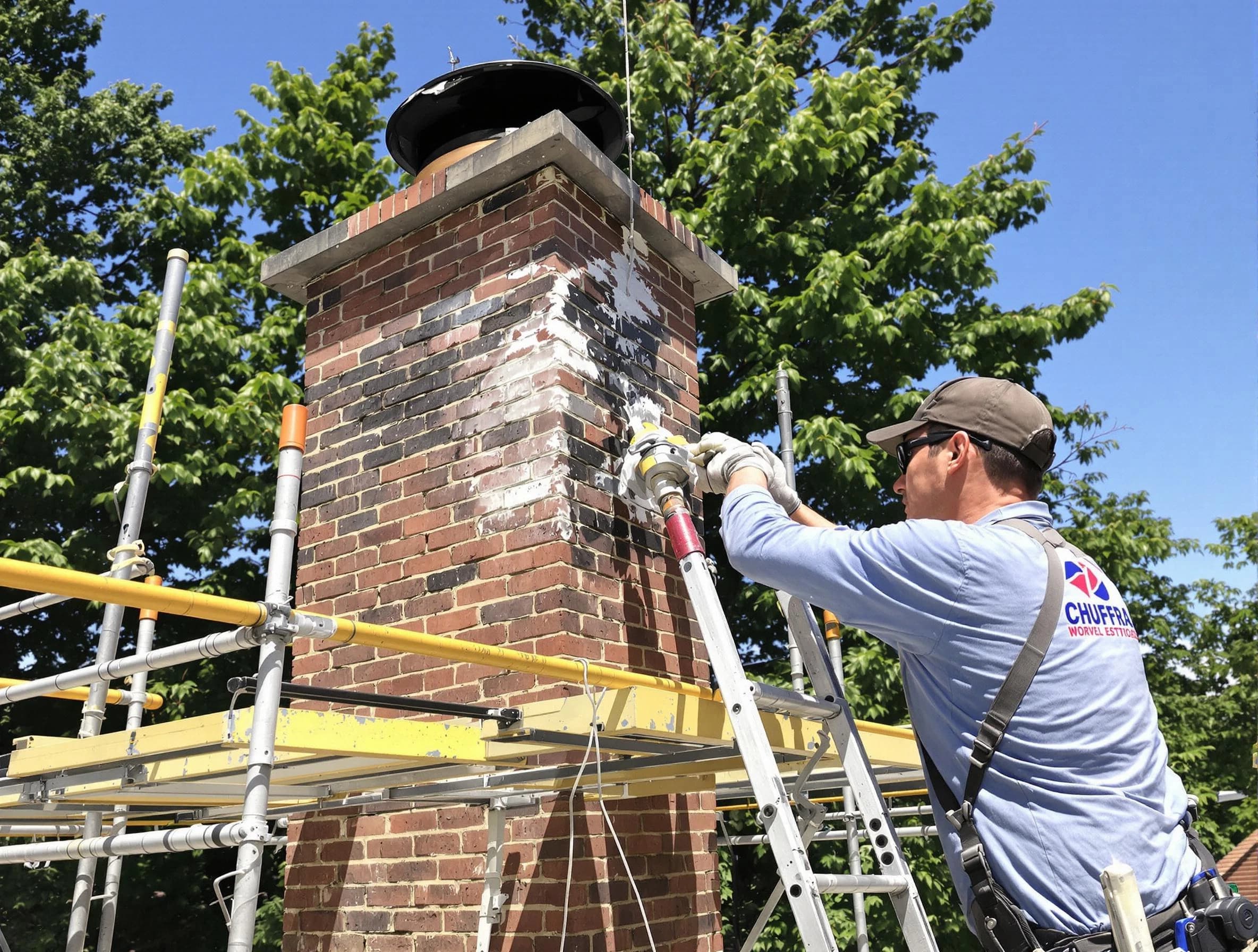 Structural chimney repair by Weymouth Chimney Sweep in Weymouth, MA